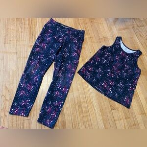 AVIA Girls purple workout set. Purple, size 10/12